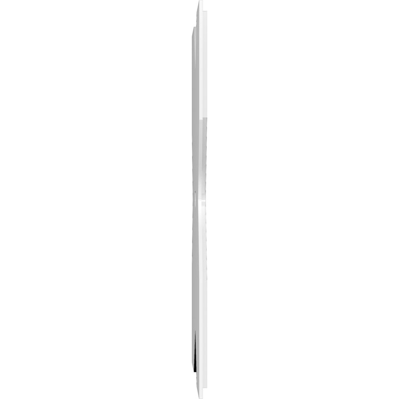 Médaillon de plafond contemporain en PVC de qualité architecturale Titus, H 26 po x l 26 po x P 1 po