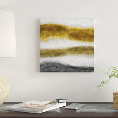 «Emerge Golden», reproduction sur toile
