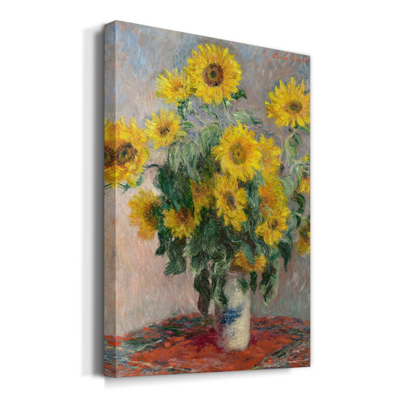 " Bouquet Of Sunflowers ", 48" H x 32" W x 1" D