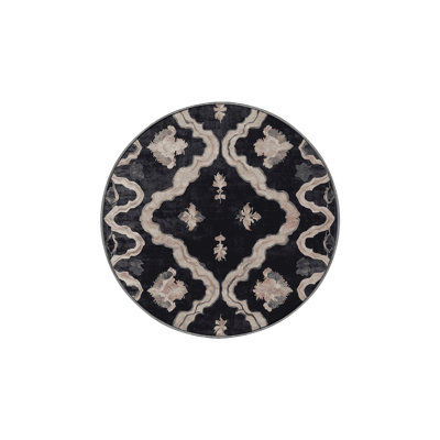 Machine Washable Purple Area Rug