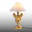 Lampe de chevet Golden Fabric Cap-1116076294