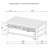 Sutter Distressed Java 2-Drawer Rectangular Coffee Table