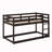 Floor Bunk Bed With Ladder-1109979447