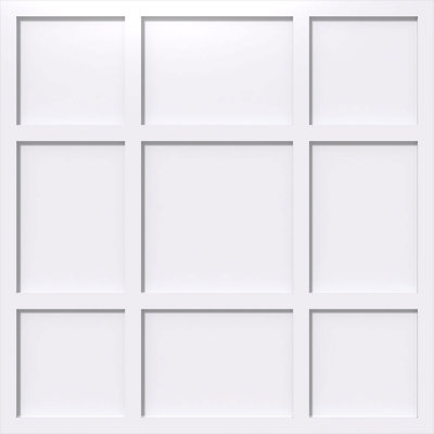 Médaillon de plafond contemporain Rubik