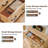 Krijna 32" W  Vintage 6 Drawers Dresser Chests, Wood Rustic Tall Chest of Drawers-237942845