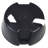 The Weekender 16” Plastic Self Watering Black Hanging Planter (3 Pack)