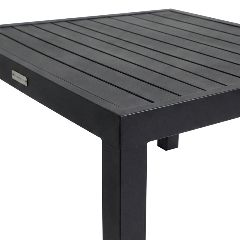 Table basse d'extérieur en aluminium pour l'extérieur LeisureMod Chelsea
