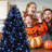 Black PE/PVC mixed automatic tree-1468436672