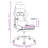 Massage Gaming Chair with Footrest, Reclining, Height Adjustable, Swivel-734071731