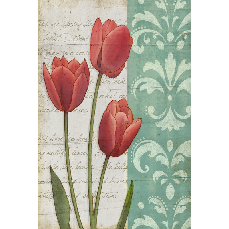 Tulips - Wrapped Canvas Art Prints, 46cm H x 30cm W x 3.8cm D