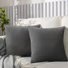 Ensemble d'édredon 5 pièces en microfibre blanche