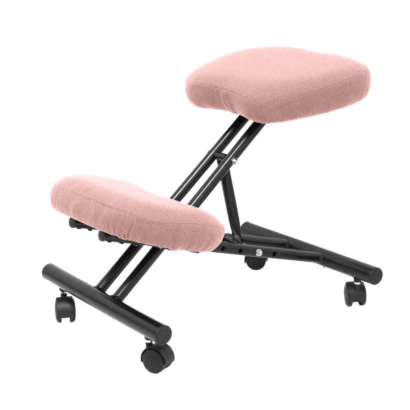 Ergonomic Kneeling Chair, Pink