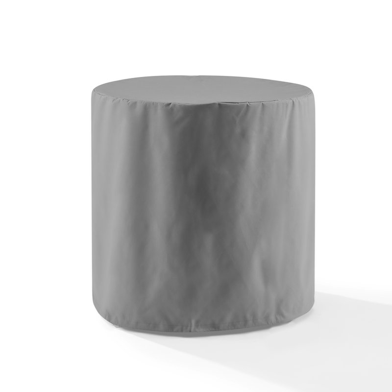 Housse pour table de patio résistante à l'eau, gris, H 28 po x l 28 po x P 28 po