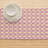 Rectangular Geometric Cotton Twill Table Runner-32634742