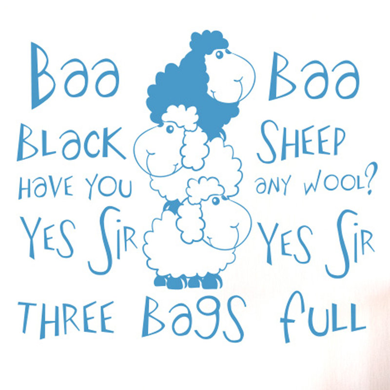 Wall Decal, Blue