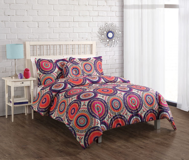 Nina Boho Modern & Contemporary Geometric Shapes Comforter