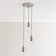 Shaw Cluster Drop 3 Way Adjustable Pendant Ceiling Light