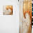 Gordin Gold Beige Spiral Potteries - Abstract Spirals Curtain - Velvet Room Darkening - 1 Panel-1562153709