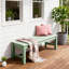 Banc d'extérieur sans dossier, banc de jardin robuste et durable-479074919-487188021