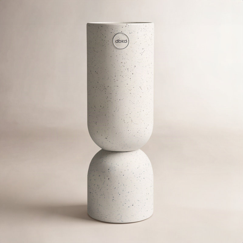 Ashdon Ceramic Table Vase, White