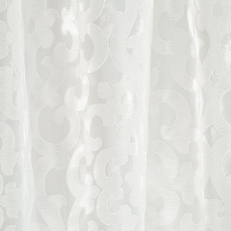 Window Library Sheers Fabric, Pale Cream