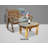 Farrar 2 Piece Wooden Bench Set
