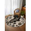 Tapis à motif floral en coton et polyester à imprimé numérique Annie Collection-116730035