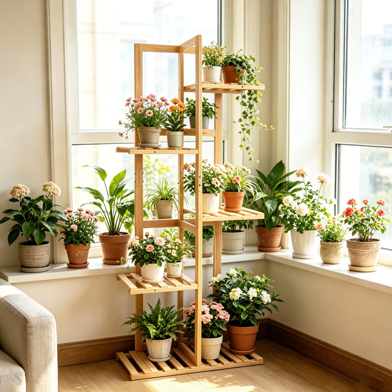 Louisburg Weather Resistant Plant Stand, H 102 x L 20.20 x D 40cm