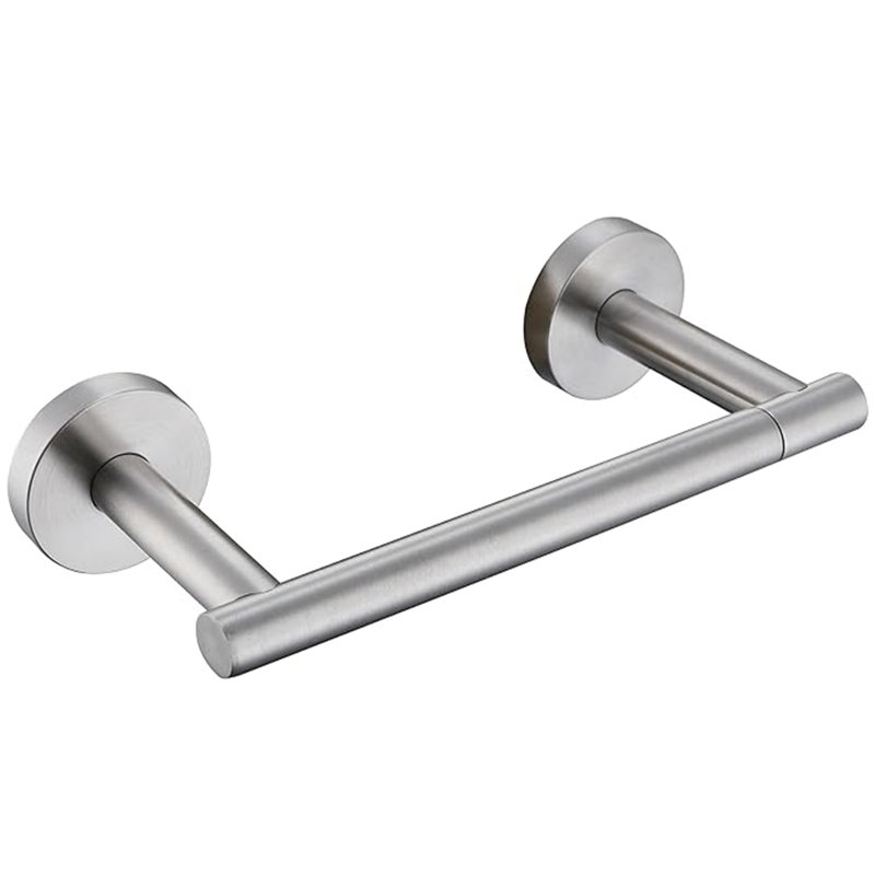 Porte-papier hygiénique mural double, Nickel brossé