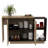 Chesterfield 2-Shelf 1-Drawer Kitchen Island-682502311
