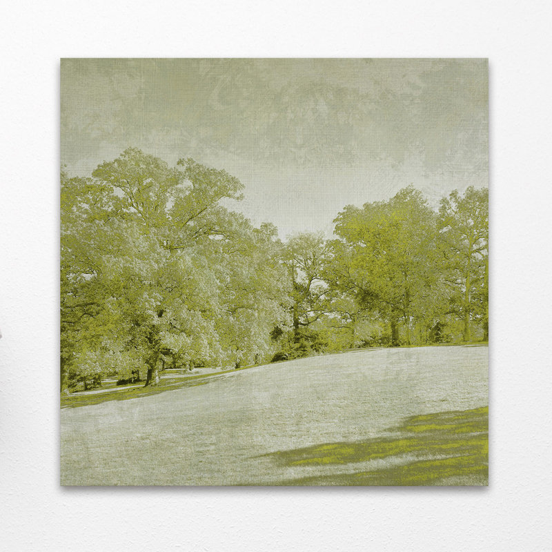 Reproduction d’art sur toile tendue « beryl landscape ii » par marmont hill, H 18 po x l 18 po x P 1,5 po
