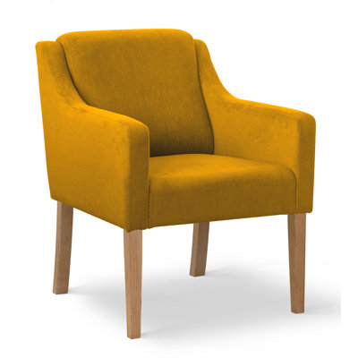 Vanburen 47cm H Velvet Upholstered Armchair