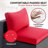Taloga 6 - Person Patio Conversation Set with Cushions-204859258