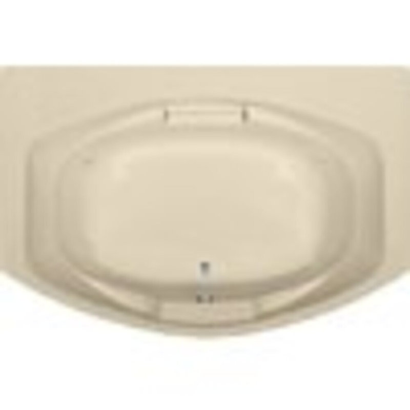 Jessica 72'' L Soaking Bathtub, White, Polished Brass