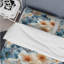 Exquisite Beauty Blue Floral Melody - Ensemble de housse de couette à motif floral-533264879