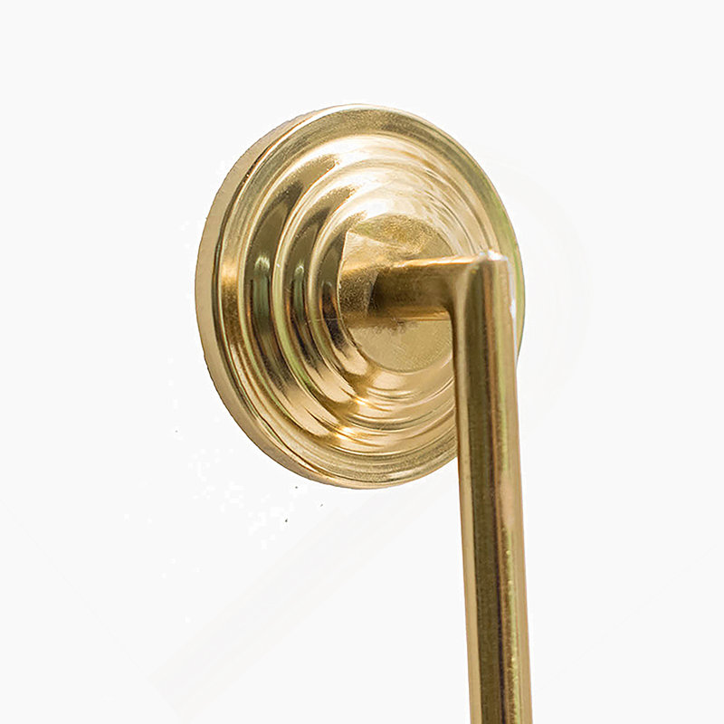 Iron Frame Vertical Round Mirror