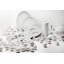 Domo White Porcelain Dinner Plate