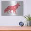  «Fox» par Erin Clark, art mural en métal, 36 po x 24 po-354060800