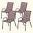 Outdoor Mesh Chairs Set Of 4,Stackable Chairs