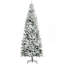 Arbre de Noël artificiel pin clair enneigé 9 pi avec branches réalistes et 1084 pointes