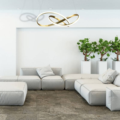 Caletha 1 - Light LED Geometric Pendant