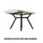 47-63" Expandable Circular Dining Tables