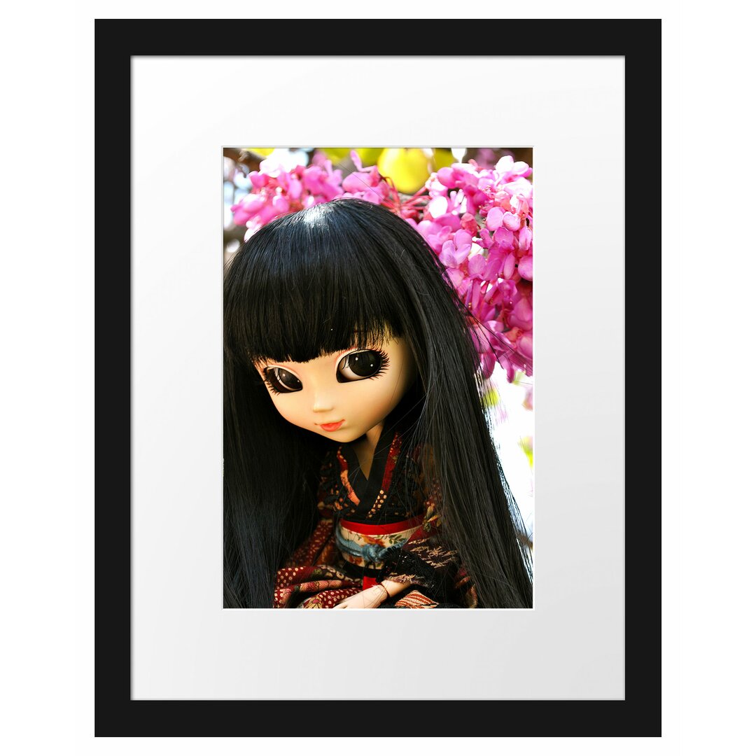 Gerahmtes Poster Anmutige Geisha Pullip