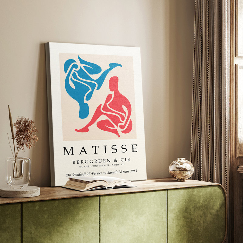 Matisse CEC XXXVI, reproduction d'art encadrée Cavas, H 27 po x l 18 po
