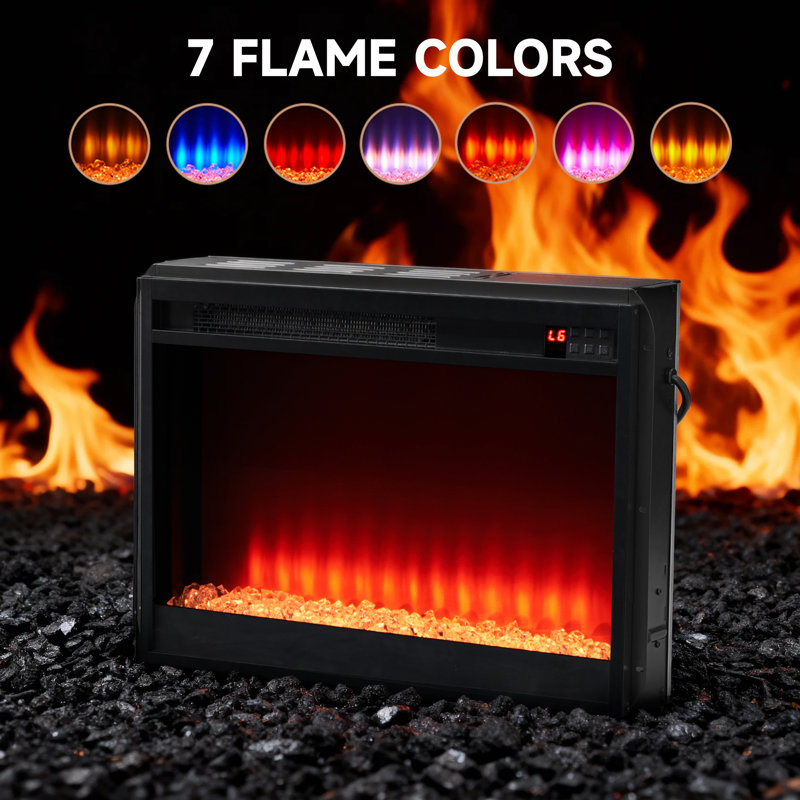 Electric Fireplace with Remote