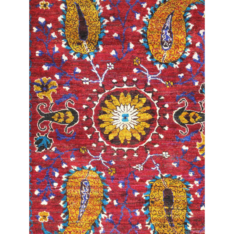 Oriental Area Rug in Red