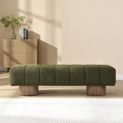 Banc à boucle 18 po avec mousse à densité de 11 po, nombreuses applications Tabouret rembourré, capacité de 300 lb, hauteur appropriée