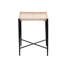 Rice End Table Travertine