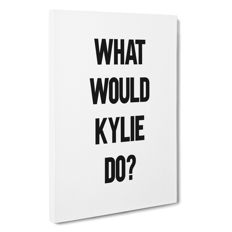 Kylie - Wrapped Canvas, 91cm H x 60cm W x 3cm D