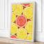 Citrus Abundance Modern - Wrapped Canvas-1356801180-1356801183